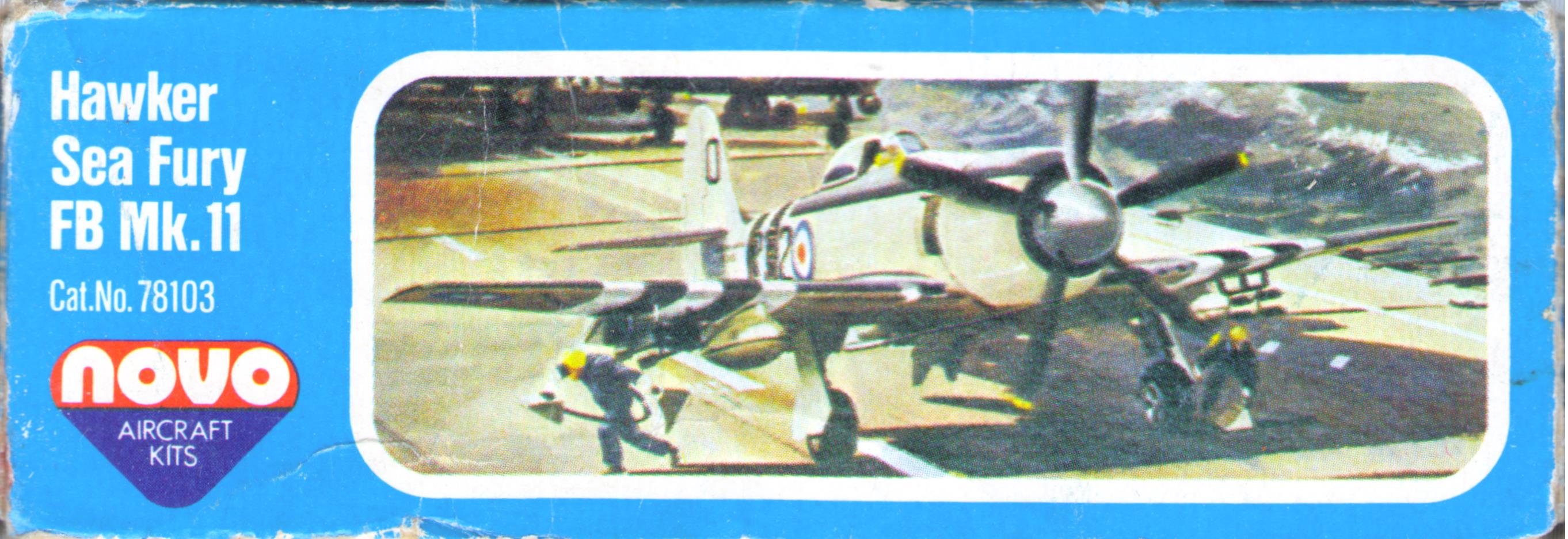 Малая сторона коробки (тестовый выпуск) NOVO Toys Ltd F197 Curtiss P-40 Tomahawk